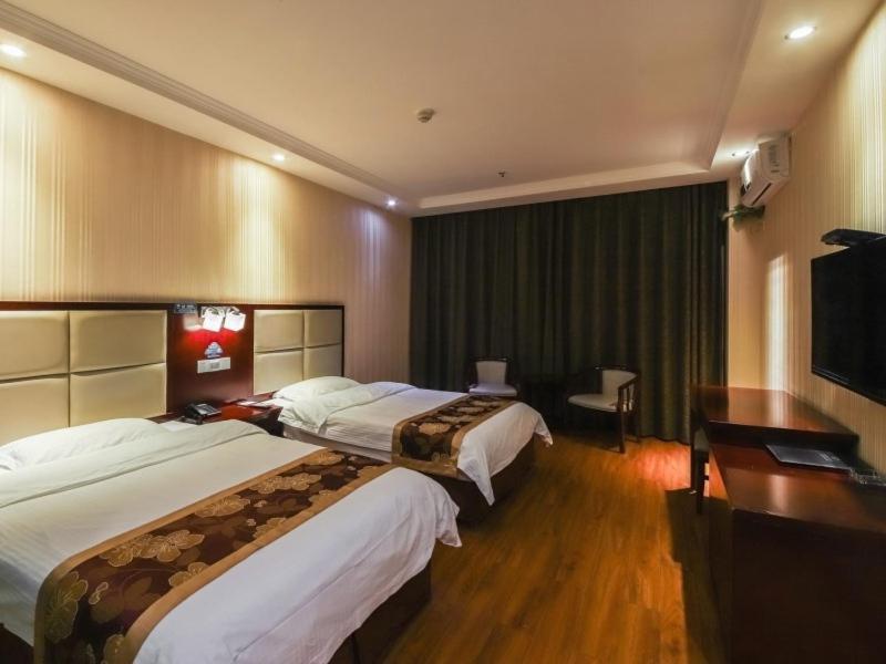 Greentree Inn Henan Zhengzhou Wanda Hanghai Middle Road Business Hotel Exterior foto